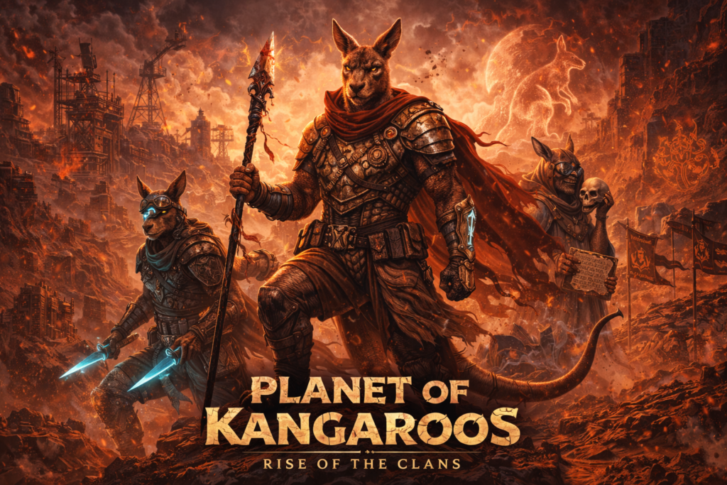 Planet of Kangaroos Volume 2: Rebellion planet of kangaroos