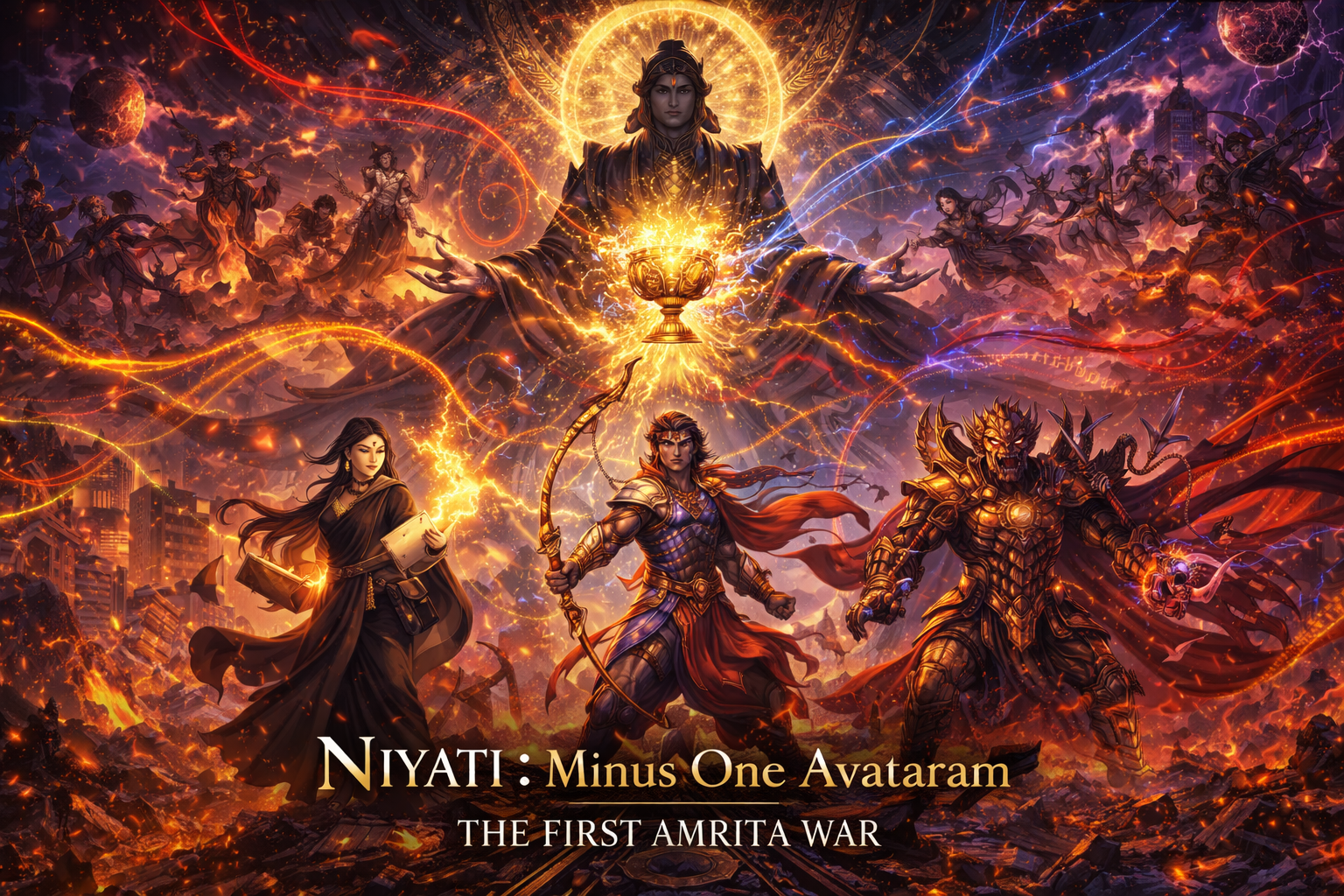 Niyati Minus One Avataram: The First Amrita War