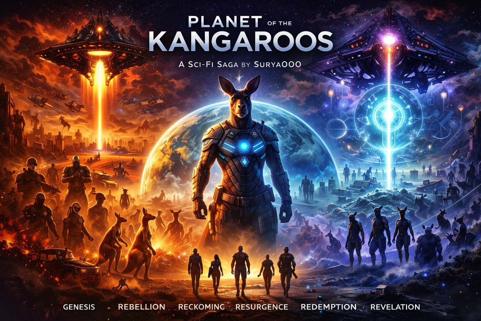 Planet of Kangaroos